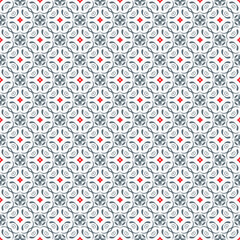 Multi color seamless abstract pattern. Background and backdrop. Multi Colored. Colorful ornamental design. Colored mosaic ornaments. Vector graphic illustration. EPS10.