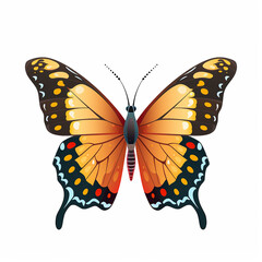 Obraz premium Colorful Butterfly Radiant Spectrum