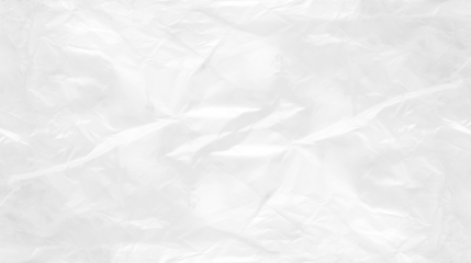 White crumpled paper