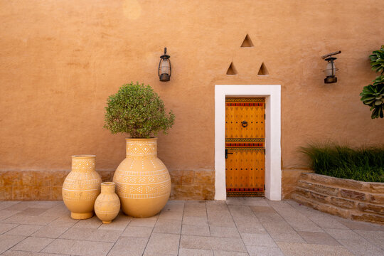 Diriyah in the city of Riyadh in the Kingdom of Saudi Arabia, the historic Turaif district