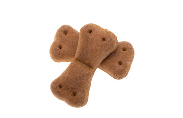 dog biscuits isolated