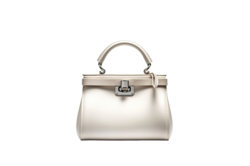 white handbag