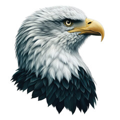 Fototapeta premium Powerful Martial Eagle in Flight, GENERATIVE AI