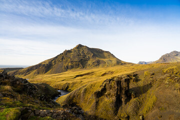 Berg auf Island