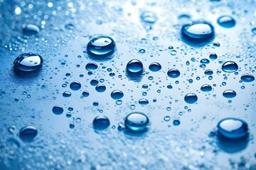beautiful drops of water