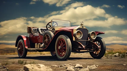 Rolgordijnen Vintage Automobile © Stock Habit