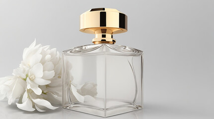 Luxury Perfume Label Render
