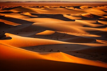 Fototapeta na wymiar sand dunes in the desert beautiful wallpaper 
