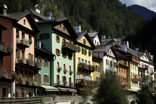 Austria: town in Tyrol. Generative AI