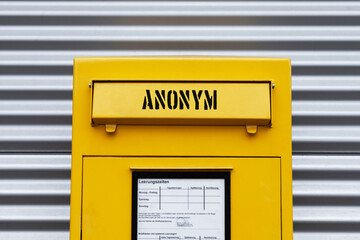 Anonym Briefkasten
