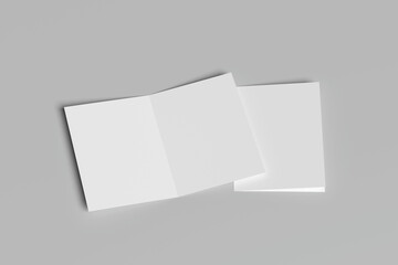 bifold a4 mockup