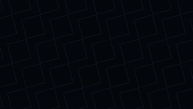 A captivating black and white pattern of diagonal lines formed by small squares, creating an intriguing tiling effect in this intricate design