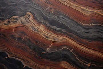 Fototapeta premium Grain pattern of polished granite surface.