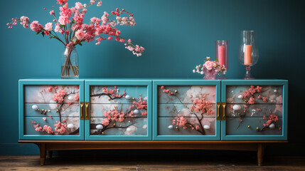 Decoupage ocean-inspired furniture: Furniture pieces enriched with ocean-themed decoupage, inviting coastal vibes into your space