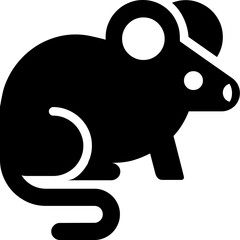 cute mouse vector art, cute animal vector art, minimalist animal vector art, cute vector emoji