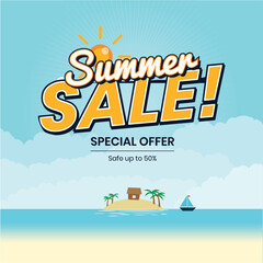 Flash Sale Shopping Poster or banner with text. Flash Sales banner template design for social media and website. Special Offer Flash Sale campaign or promotion.