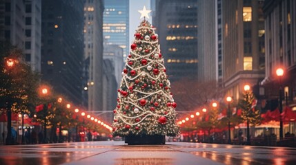 Chicago's Glowing Christmas Tree Illuminates Historic Michigan Avenue Alongside Ancient Chinese...