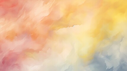 white light yellow grey orange pink coral storm clouds. Gloomy cloudy happy epic sky background. Color gradient. evening sunset. light lightning smoke