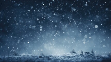 Winter, snowfall snow, cool season, snowy, beauty , white blanket of flakes, falling snowflakes, pleasant cold, copypace background text - obrazy, fototapety, plakaty