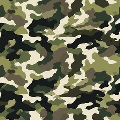 Fototapeta premium Classic Military Camo Pattern
