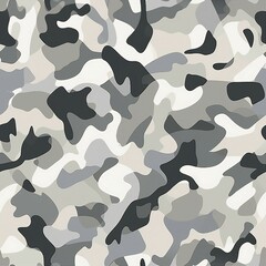 Gray Urban Camouflage Pattern 