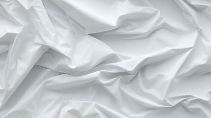 Obraz premium crumpled white paper background wrinkled background wallpaper high resolution