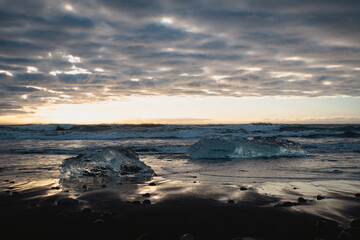 Diamond beach in Iceland