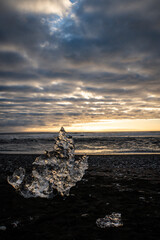 Diamond beach in Iceland