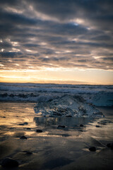 Diamond beach in Iceland