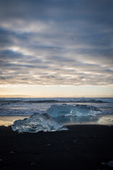 Diamond beach in Iceland
