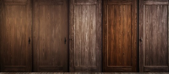 Fresh laminate door designs and wooden texture wallpaper