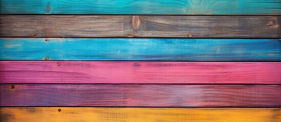 Colorful textured background made of wood