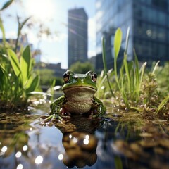 Glass frog, protection, amphibian, environmental protection