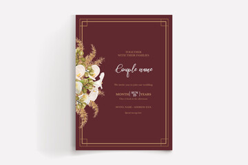 Shower bridal wedding invitation templates