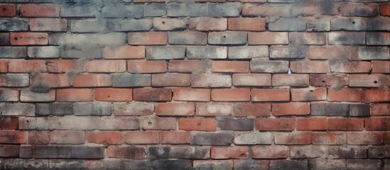 Fototapeta premium Grunge background with brick texture