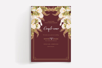 Shower bridal wedding invitation templates