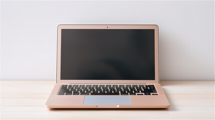 Fototapeta premium laptop on the table