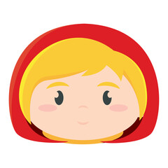 Cute kawaii girl in costume Halloween season Vector