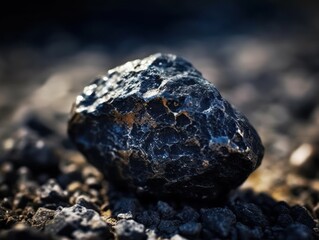 Tektite crystal background stone Close up Multicolored gemstone