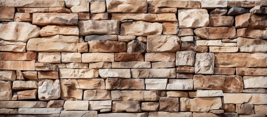 Obraz premium Material used to construct stone walls