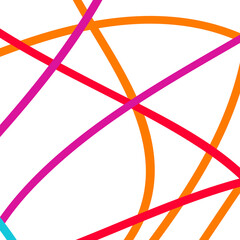Colourful graphic lines background 
