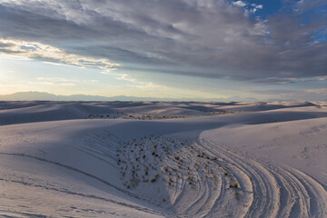Fototapeta na wymiar White Sands National Park, New Mexico, USA