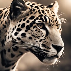 jaguar wallpaper, mist, realistic,  wimmelbilder, ivory, dynamic pose