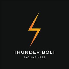 Creative electric or natural energy flash or lightning logo template,creative,thunderbolt symbol.Logo for electricity, business and company.