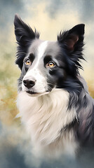 Fototapeta premium Border Collie