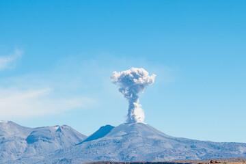 Erupción de Volcán