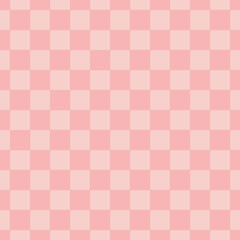 Chess abstract seamless background vector pattern. Seamless pink squares texture.