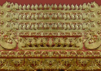 gold pattern art texture background