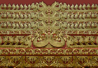 Fototapeta premium gold pattern art texture background