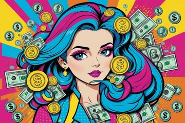 Woman and Money